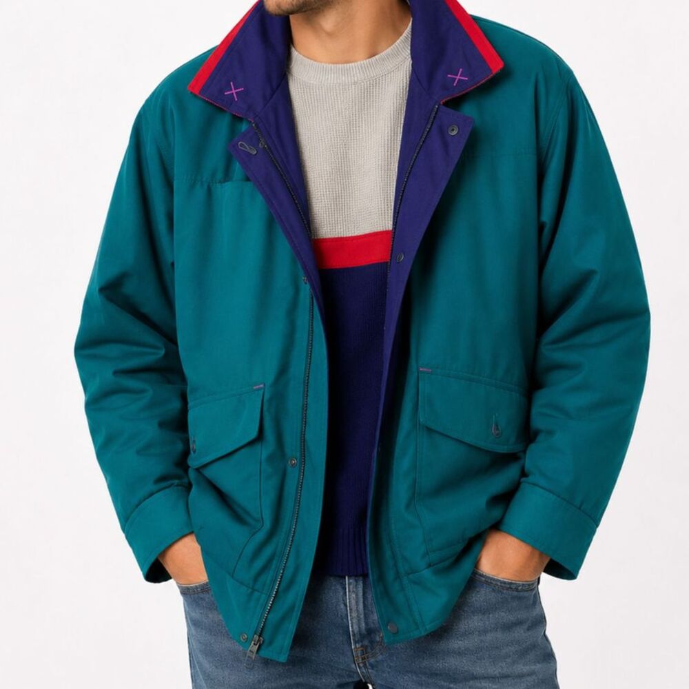 Vintage 1980s London Fog winter jacket. SIze L